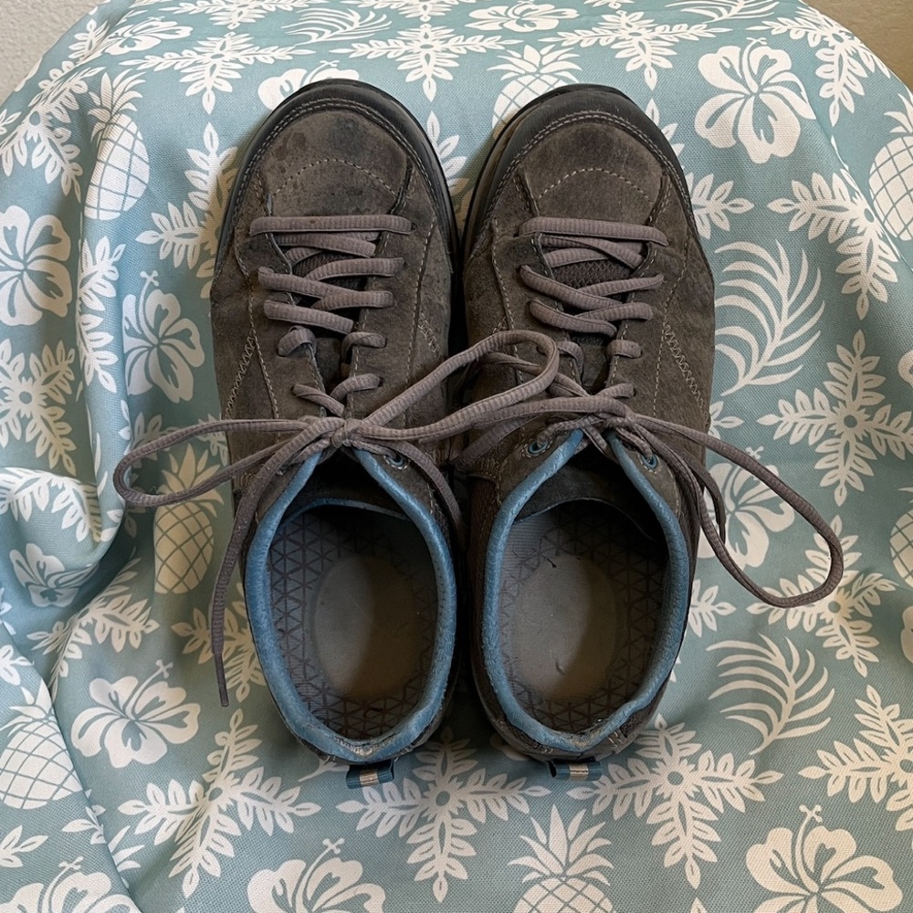Dansko 4202727554 Grey Suede Leather Lace-Up
Trail Shoes Waterproof size 38, 8